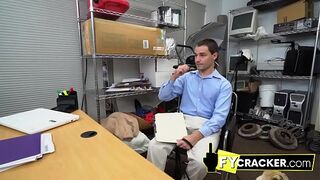 Stiff pecker fits perfectly in tight ass