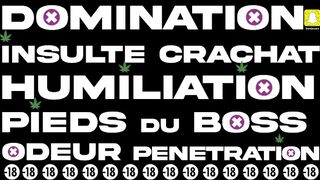 Listen to me or I'll FUCK you! - French Audio Dominance