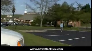 Black gay boys fuck white young dudes hard and deep 15