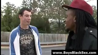 Blacks Thugs Breaking Down Hard Sissy White Boyz 04