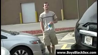 Blacks Thugs Breaking Down Hard Sissy White Boys 05
