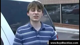 Blacks Thugs Breaking Down Sissy White Boys Hard 14