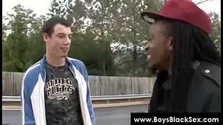 Blacks Thugs Breaking Down Sissy White Boys Hard 04