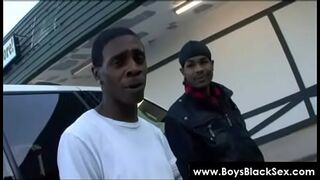 Blacks Thugs Breaking Down Sissy White Boys 04