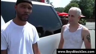 Blacks Thugs Breaking Down Sissy White Boys Hard 19