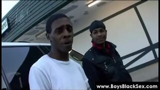 Blacks Thugs Breaking Down Sissy White Boys Hard 22