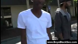 Blacks Thugs Breaking Down Sissy White Boys 18