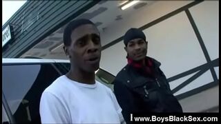 Blacks Thugs Breaking Down Sissy White Boys 04