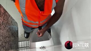 I went to use the gym bathroom and the muscled guys were watching