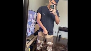 gifted guy jerking off bbc