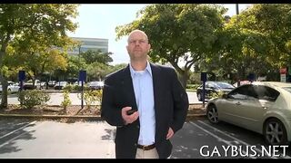 Free sperm during wild gay sex