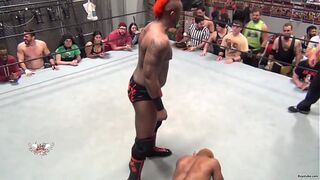 black wrestle dudes