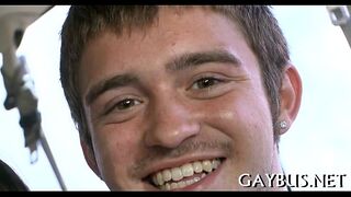 Lusty homosexual seduction for dude