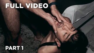 (Part 1) 6'2 White Muscle Dom Top dominates his 5'2 Asian Sub Bottom (Full Video)