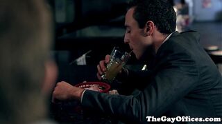 Officesex gay hunks suck and assfuck