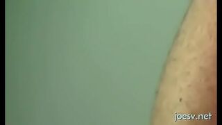 Horny dude strokes it actually hard