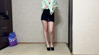 Slut disguises herself to seduce me