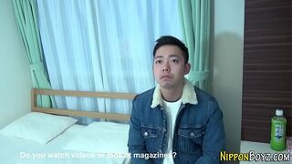 Groped gay asian twink