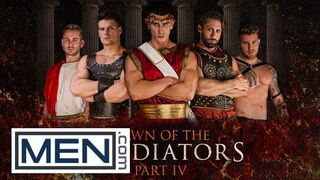 MEN - Caesar MrDeepVoice Proposes An Alliance With An Orgy And Multiple Messy Cumshots