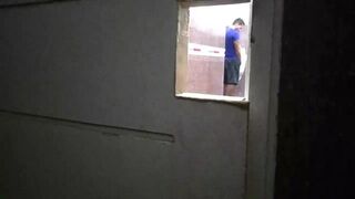 Cruising in the bathrooms, sucking strangers