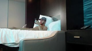 Jake Grand Jerking Off Huge Cock to Completion
