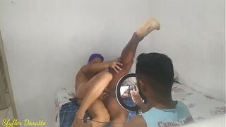 Recording set , with married , camera eman Maax Puto Carioca . That good bitching, straight black man dumped his wife and came to give it to Donatto
