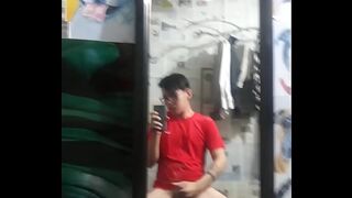 Asian Gay sucking and cuming w soccer clothes