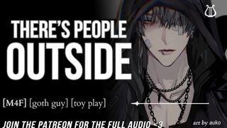 RAILED by a Goth Guy At A Party || Male MOANING || Audio For Women
