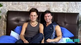 Biggest shlong makes the gay cum