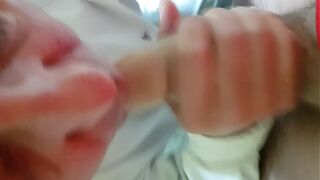 Step daddy empties my balls