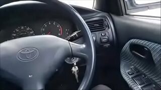 cum in b. on the road
