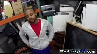 Straight men fuck gay Desperate boy does anything for money