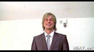 Racy anal banging with homos