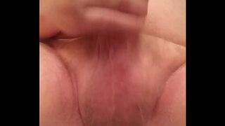 Solo masturbation and cumshot