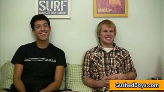 Gay clip of Erick & Austin gay fucking gay sex