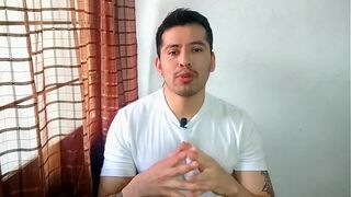 My wife's ex-husband comes to the house and we end up penetrating each other with our 20cm wide, milky cock while my wife is away- Sexual story