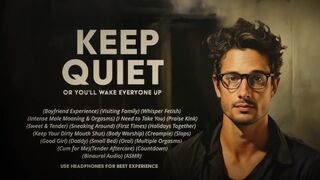 KEEP QUIET : I Need to Feel My Big Cock Inside You… but Don’t Wake Your Family ???? Audio Erotica