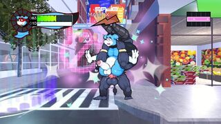 Oh So Hero! All animations i could find (Gay furry game)