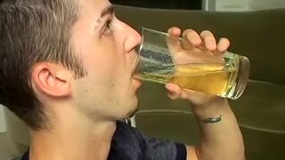 Kaleb Scott and Jeremiah Johnson blow and pee each other