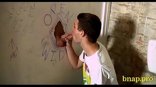Sexy homosexual guy enjoys fetish sex