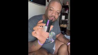 Jerk off take a break. Ramble, then jerk off again