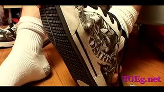 Uncommon foot fetish homo porn