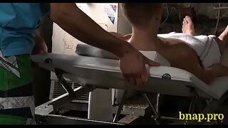 Sexy gay in a phat fetish scene