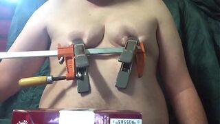 “CAN YOUR NIPPLES TOUCH?” “HOW FAR CAN THEY STRETCH?” Breasting the Pecs of my Cowboy’s Most Dear Tender Udders