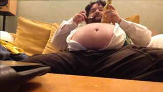 Pappa Pig Fat Daddy home from the ball