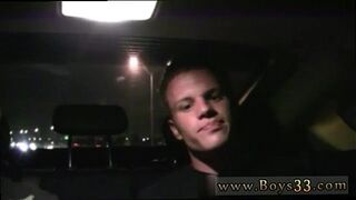 Straight guy told to suck cock gay porno video Jimmy stood up while