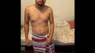 Thai boy hand job with cum