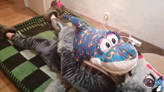 Blue shark and Freddy wolf Fun#1