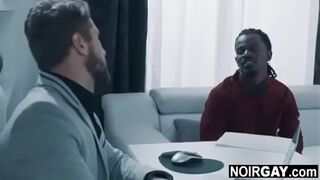 Wesley gets his tight asshole slurped on