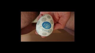 [Amateur Japanese] I made a lot of ejaculation with a masturbation toy before going to work